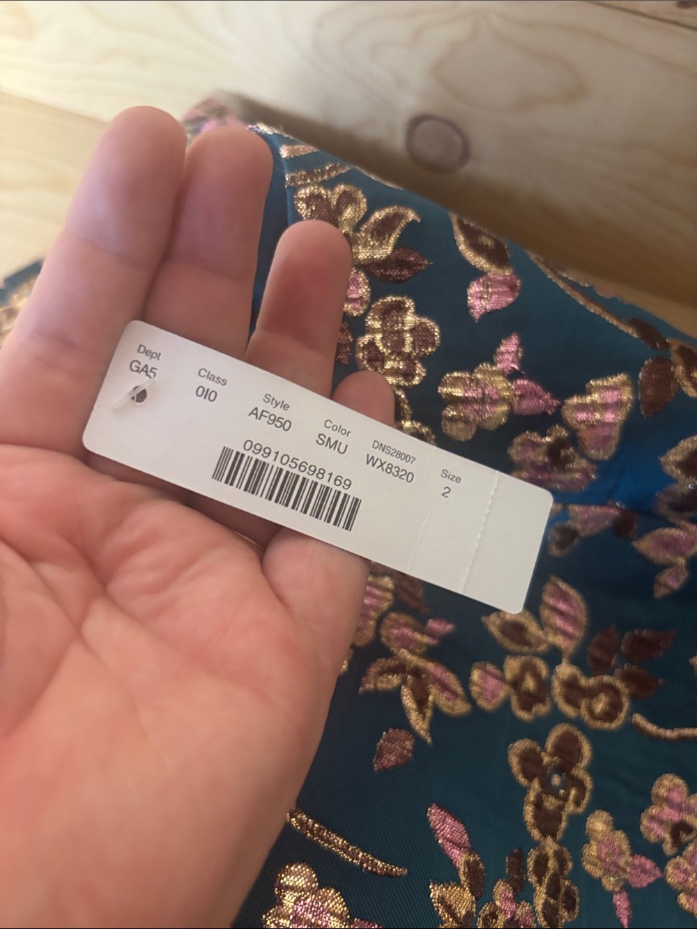 Nwt J.Crew collection Cherry blossom pencil skirt size 2 - Picture 9 of 10
